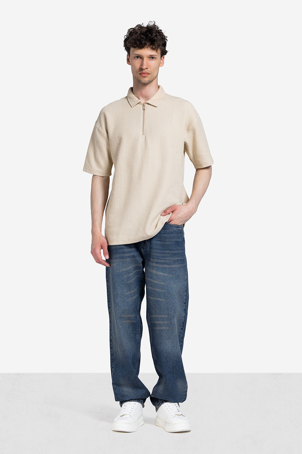 Polo T-shirt - Men - Plain