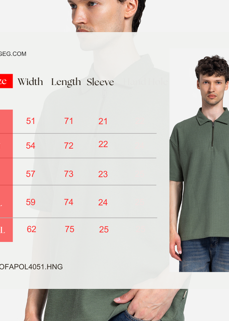 Polo T-shirt - Men - Plain