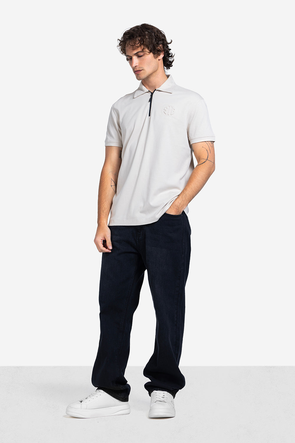 Polo T-shirt - Men - Plain