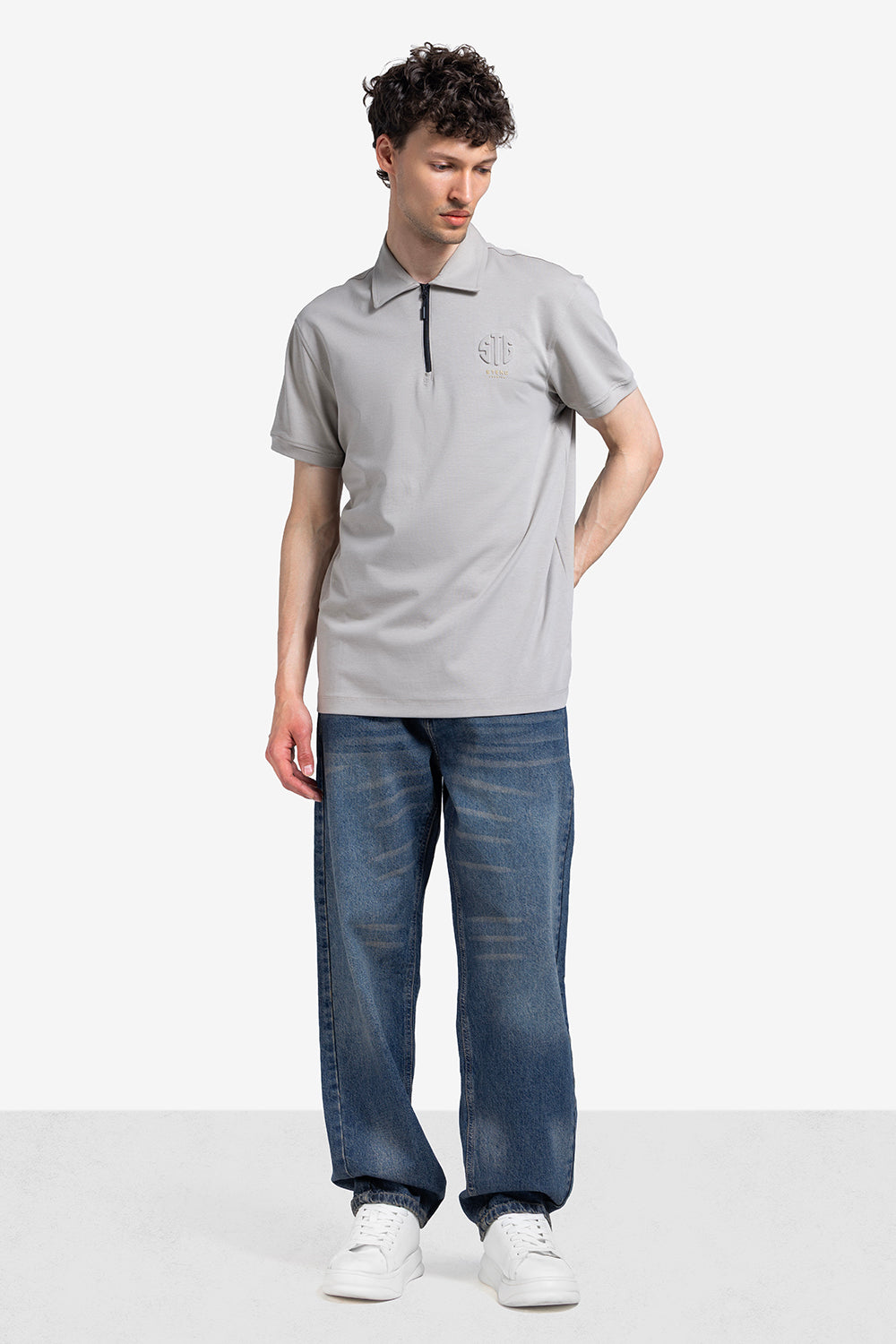 Polo T-shirt - Men - Plain