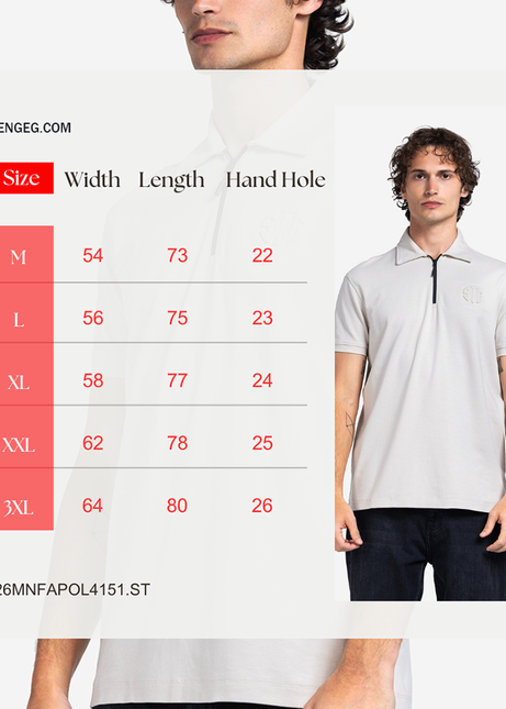 Polo T-shirt - Men - Plain