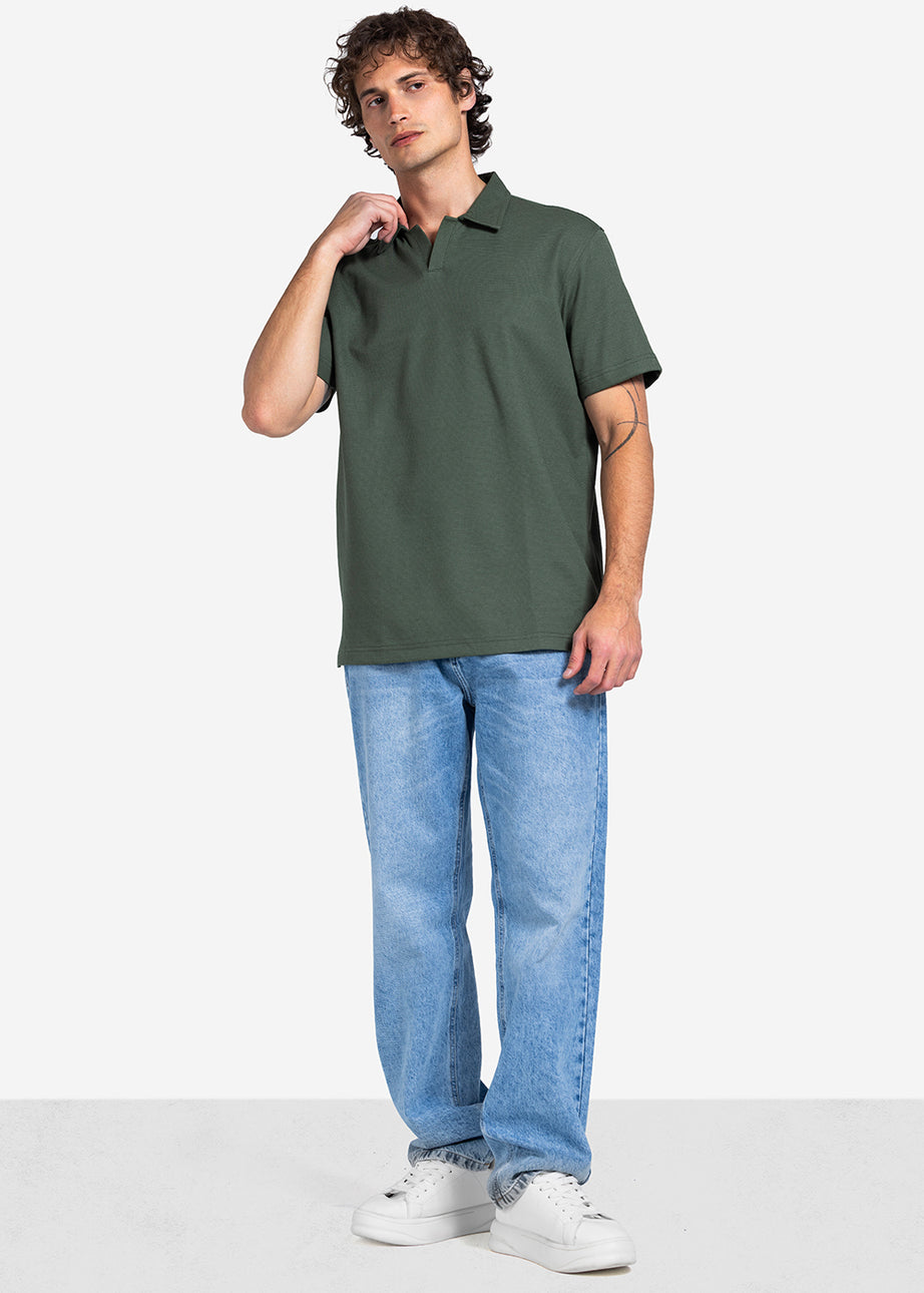 Polo T-shirt - Men - Plain