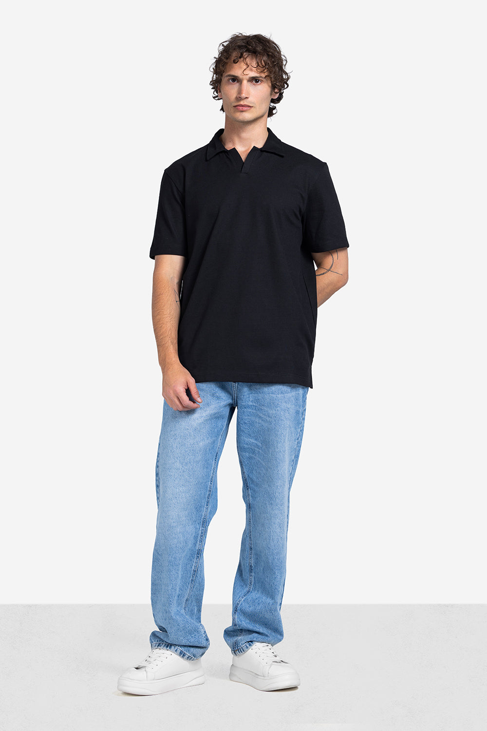 Polo T-shirt - Men - Plain