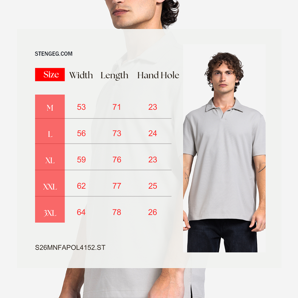 Polo T-shirt - Men - Plain