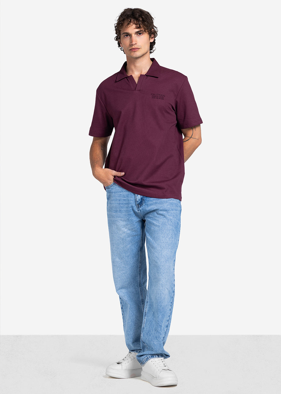 Polo T-shirt - Men - Plain