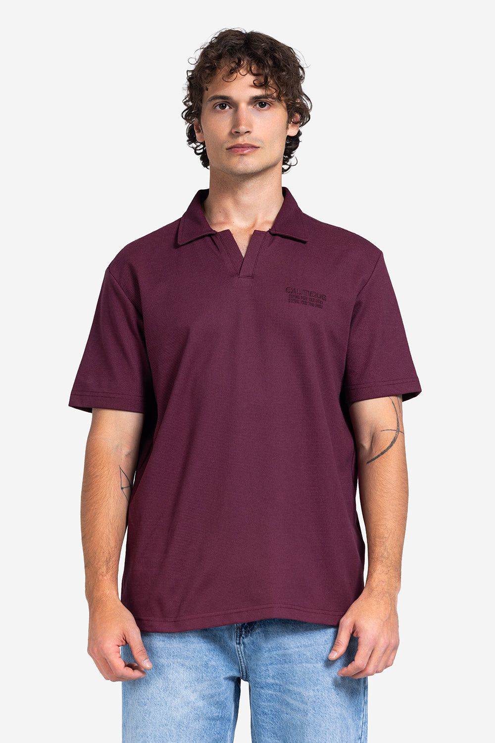 Polo T-shirt - Men - Plain