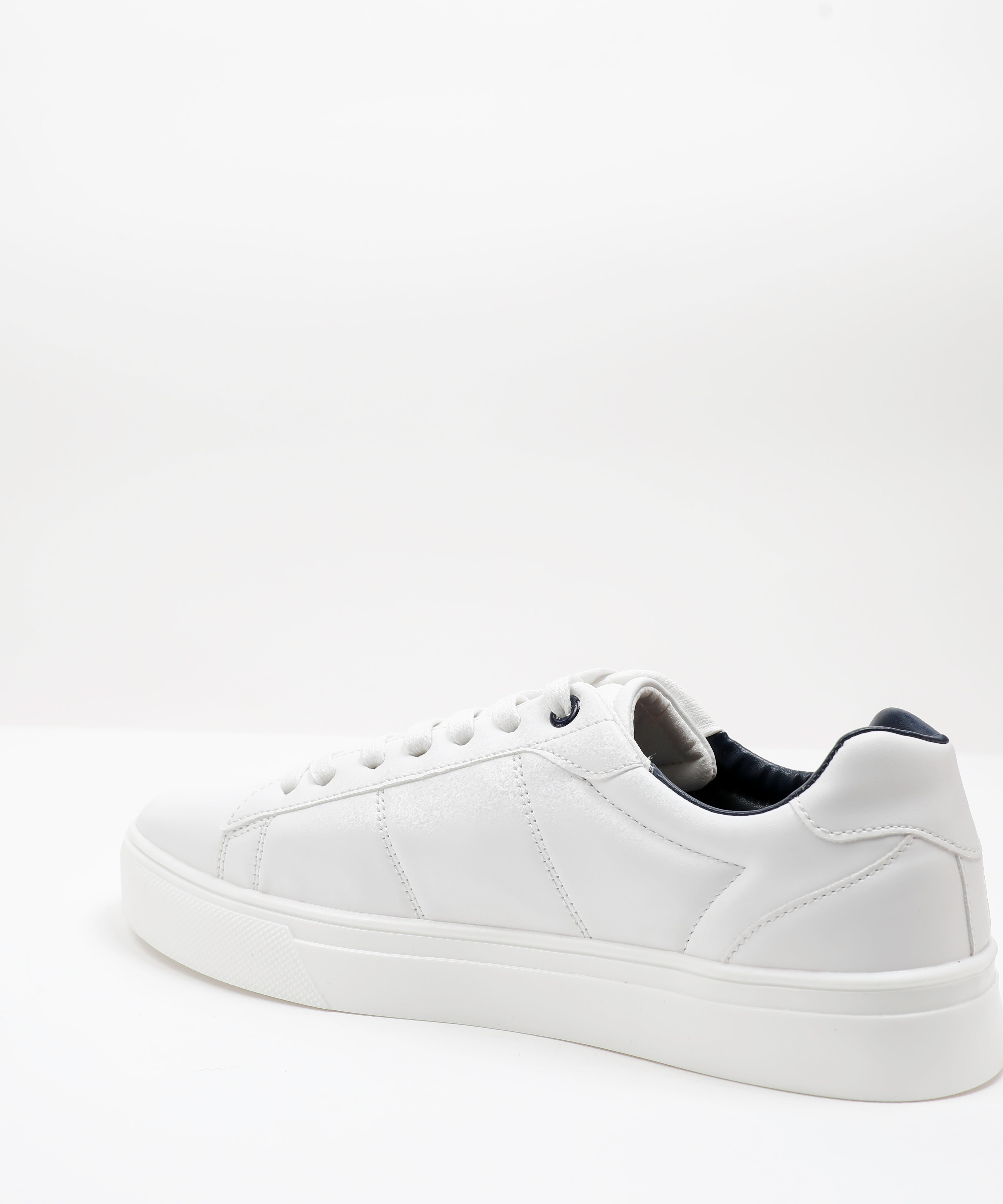 Shoes - Men - Flat , White