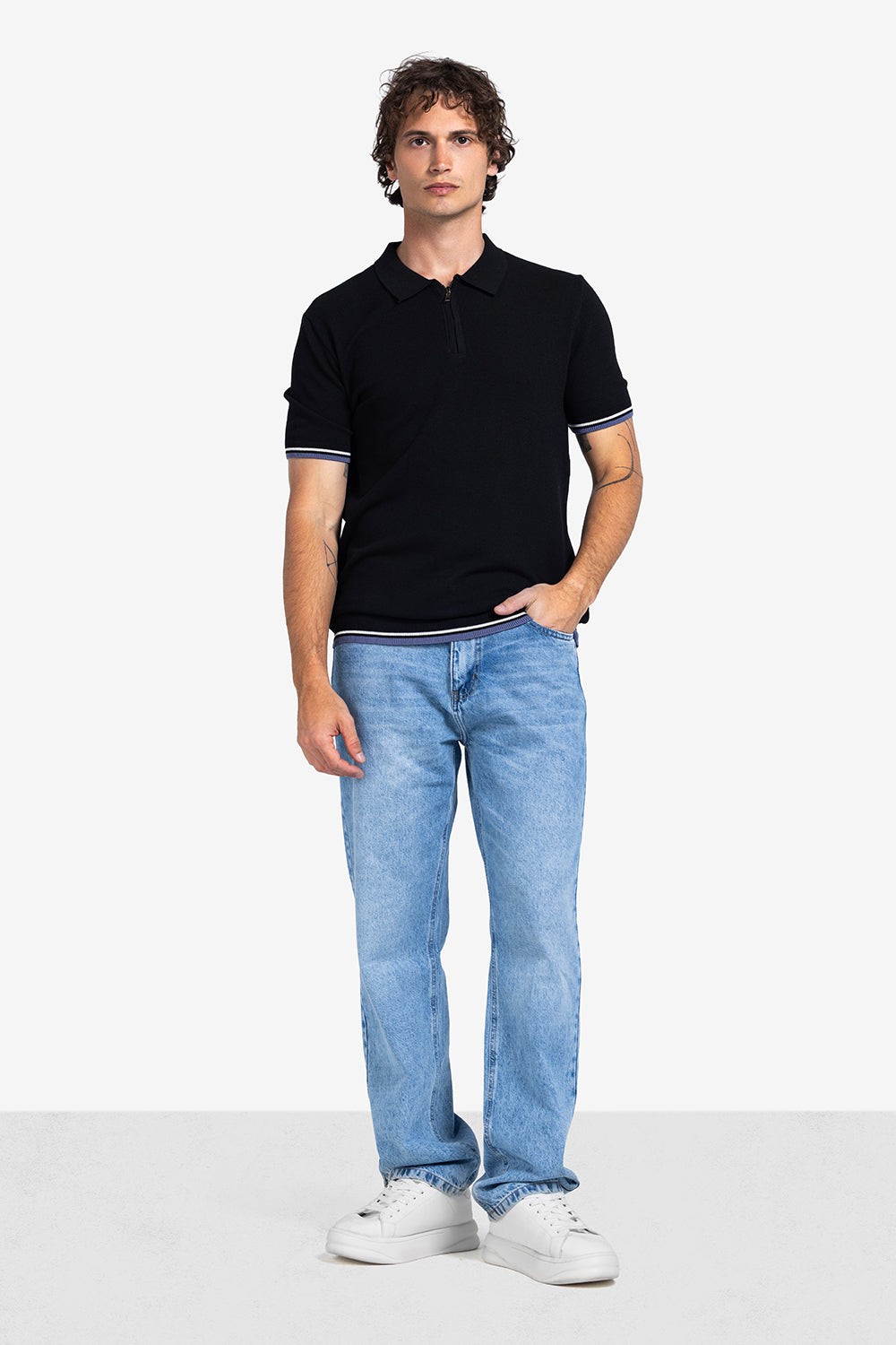 Polo T-shirt - Men - Plain
