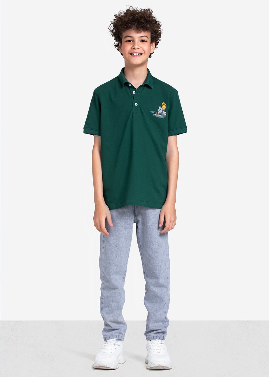 Polo T-shirt - Boys - Printed