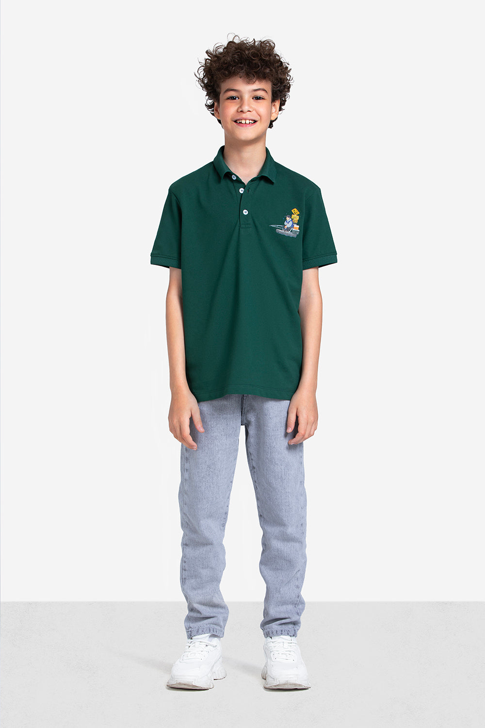 Polo T-shirt - Boys - Printed