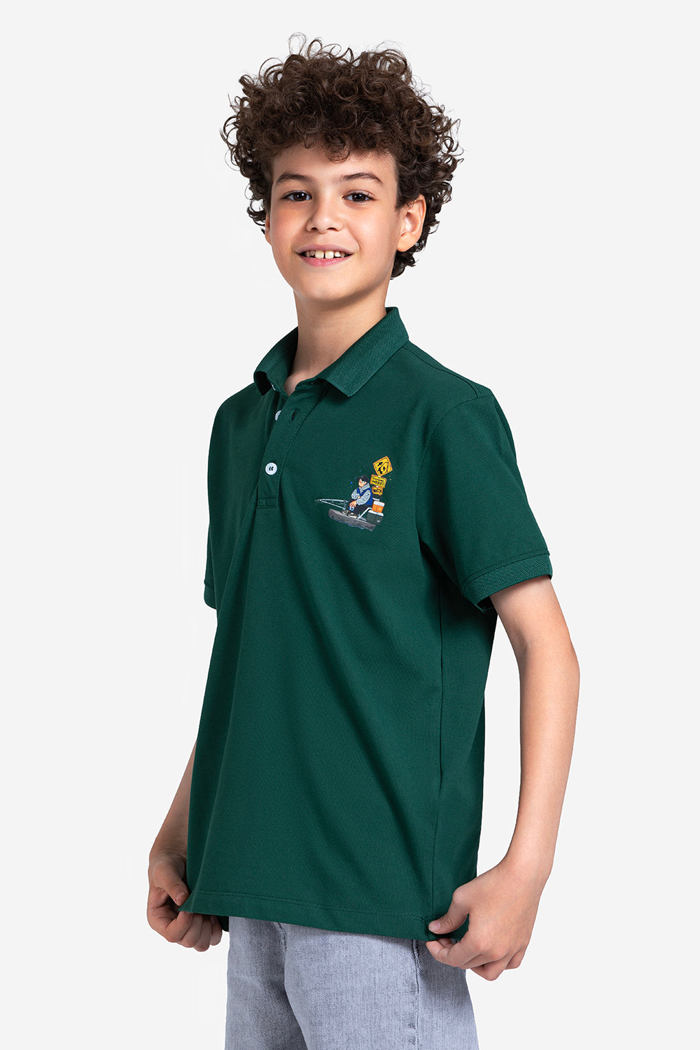 Polo T-shirt - Boys - Printed