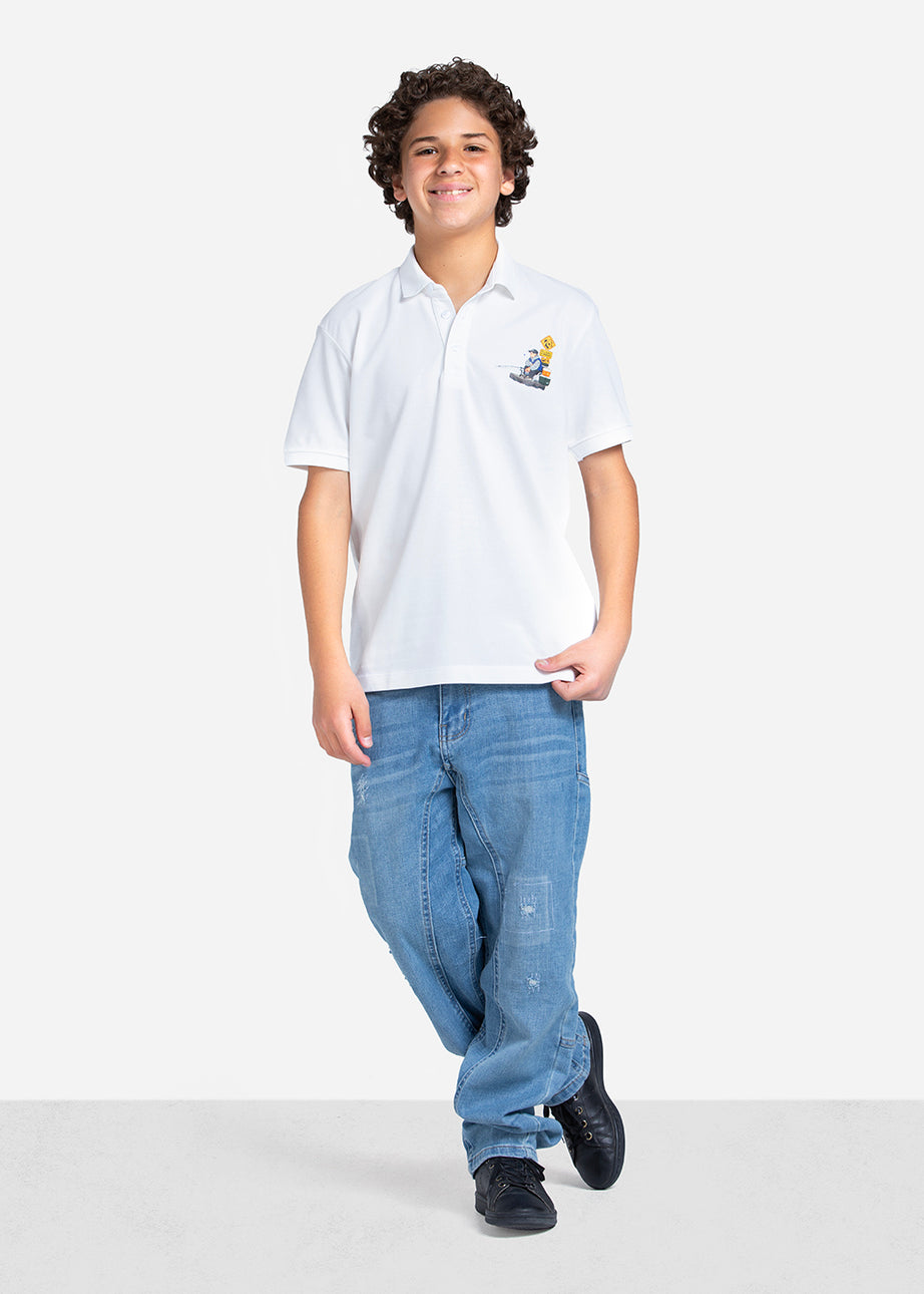 Polo T-shirt - Boys - Printed