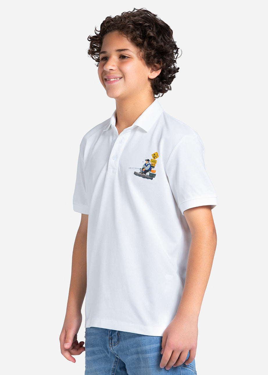 Polo T-shirt - Boys - Printed