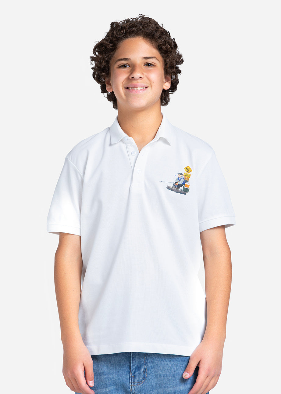 Polo T-shirt - Boys - Printed