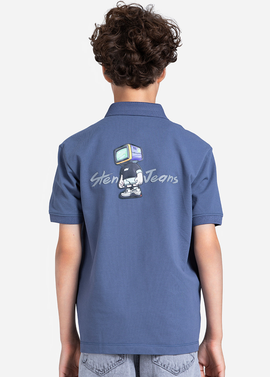 Polo T-shirt - Boys - Printed