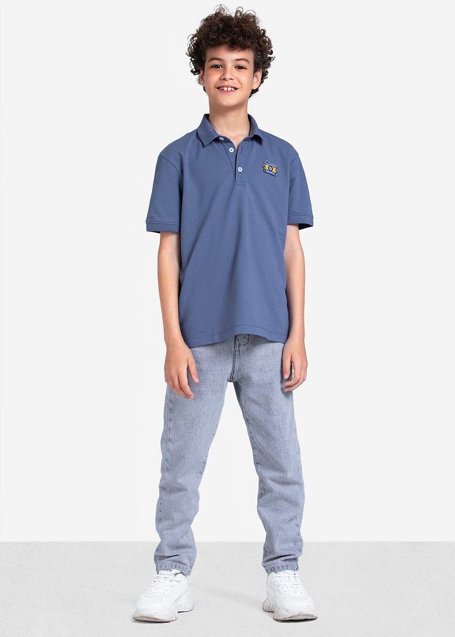 Polo T-shirt - Boys - Printed