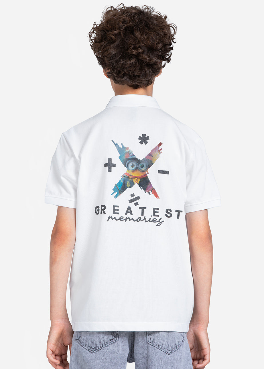 Polo T-shirt - Boys - Printed