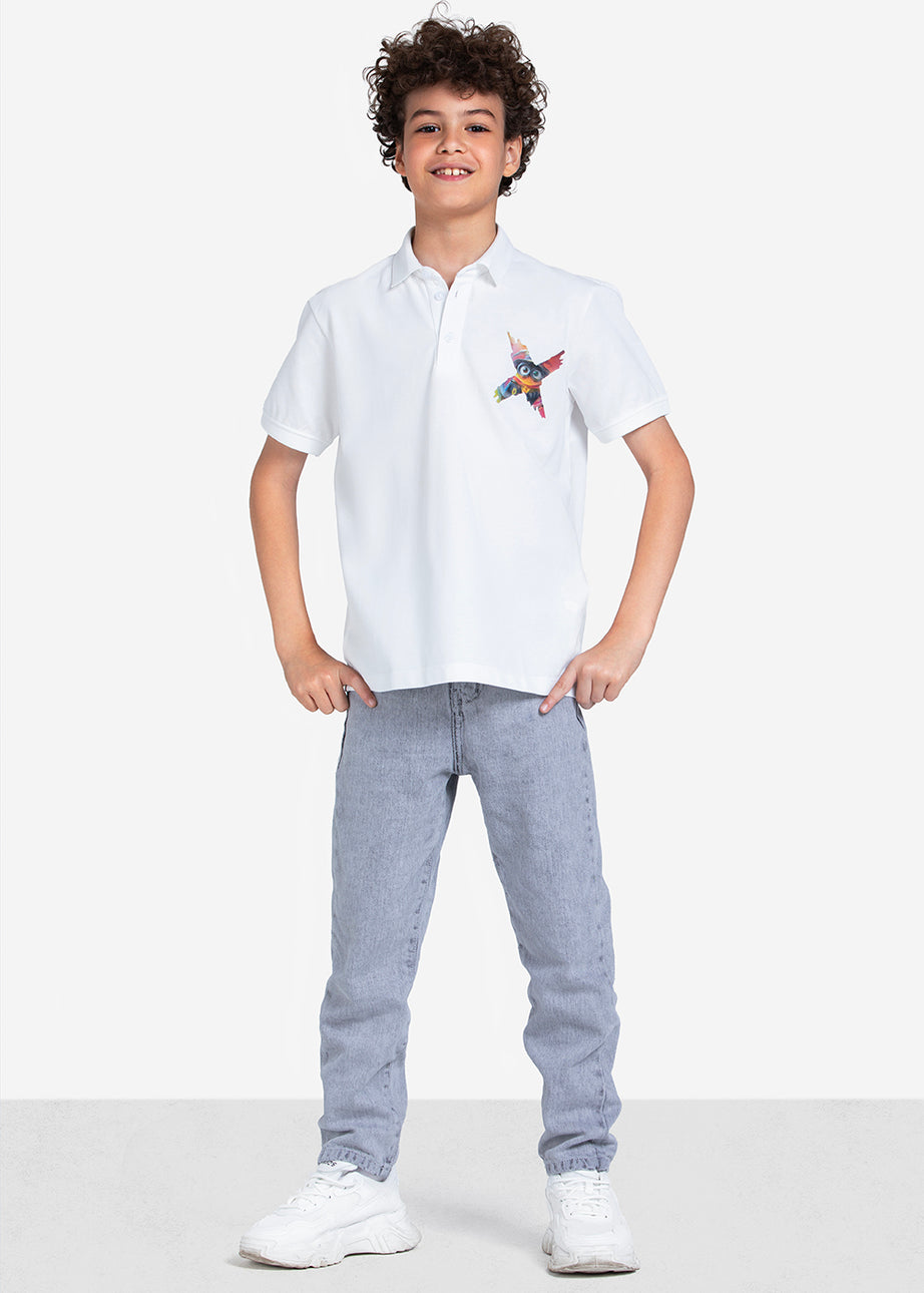Polo T-shirt - Boys - Printed
