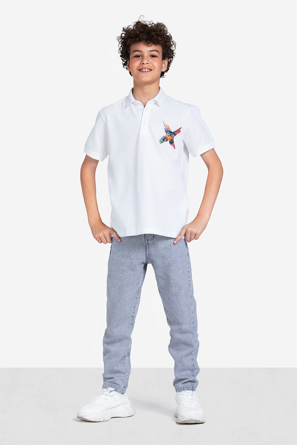Polo T-shirt - Boys - Printed