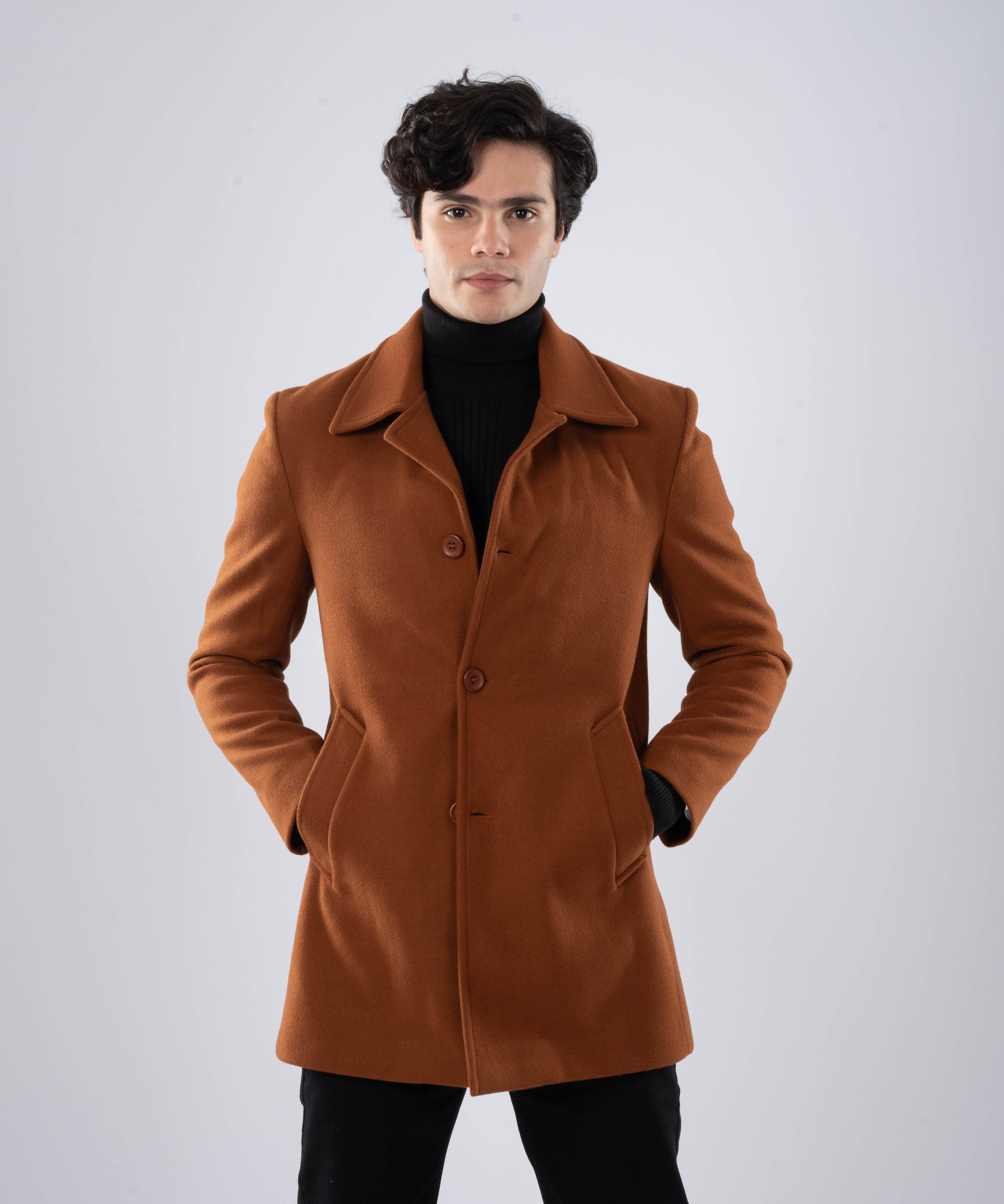 Half Coat - Men - Wool