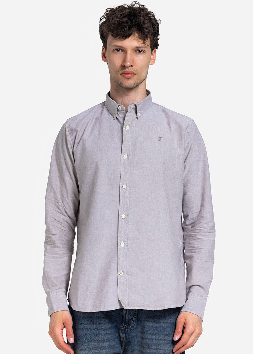 long sleeve shirt - Men - Plain