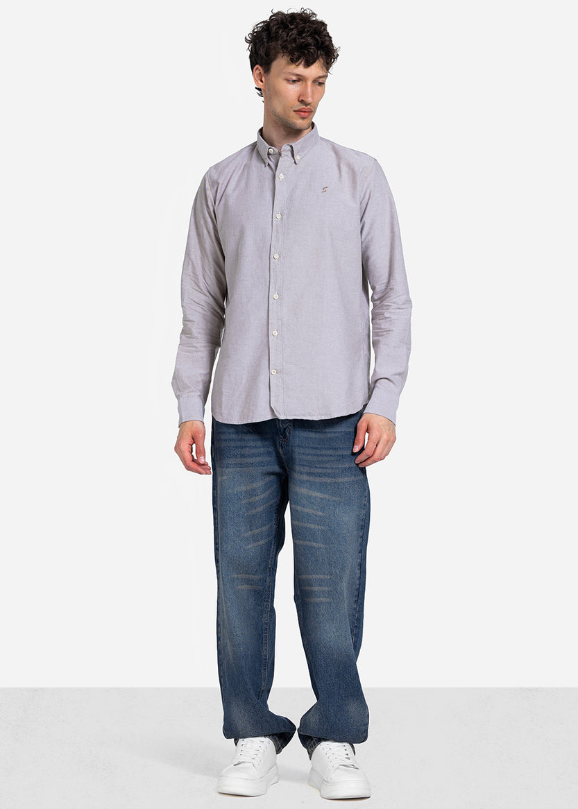 long sleeve shirt - Men - Plain
