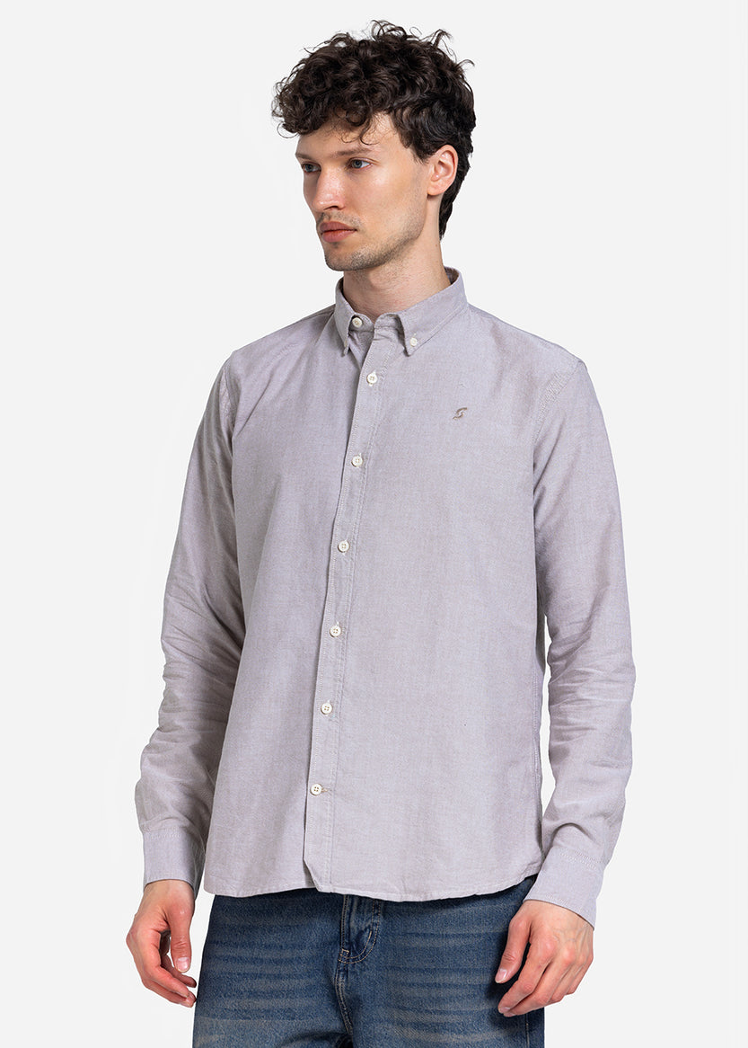long sleeve shirt - Men - Plain