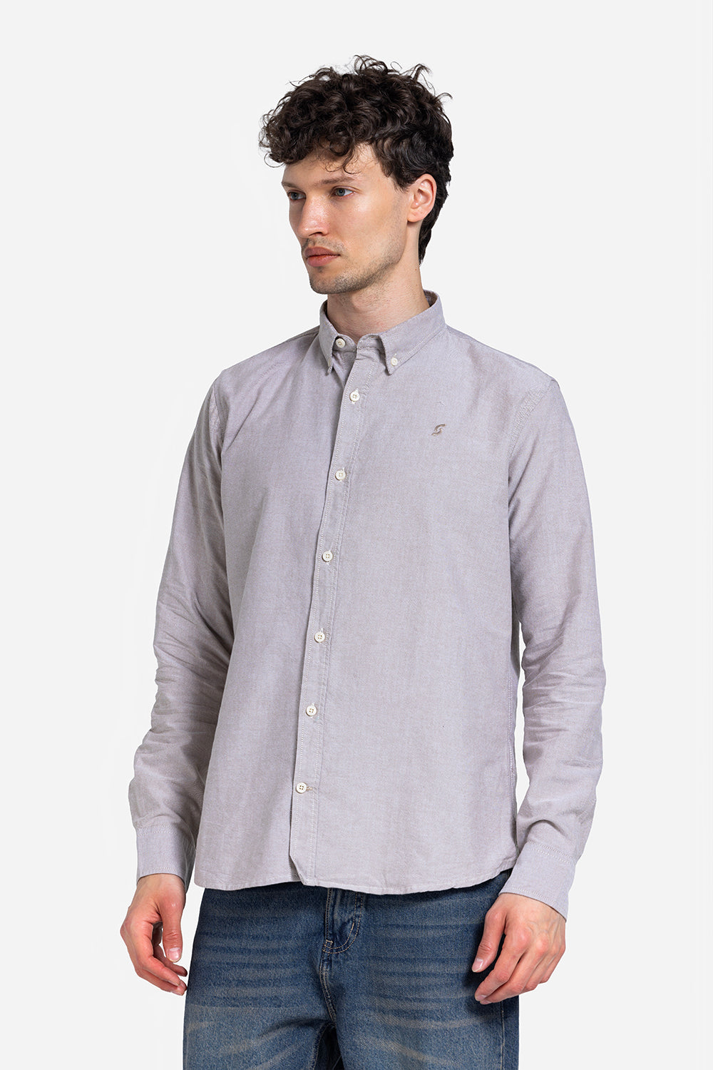 long sleeve shirt - Men - Plain