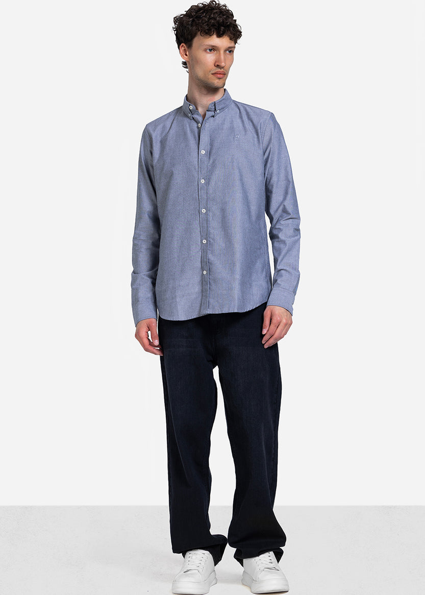 long sleeve shirt - Men - Plain