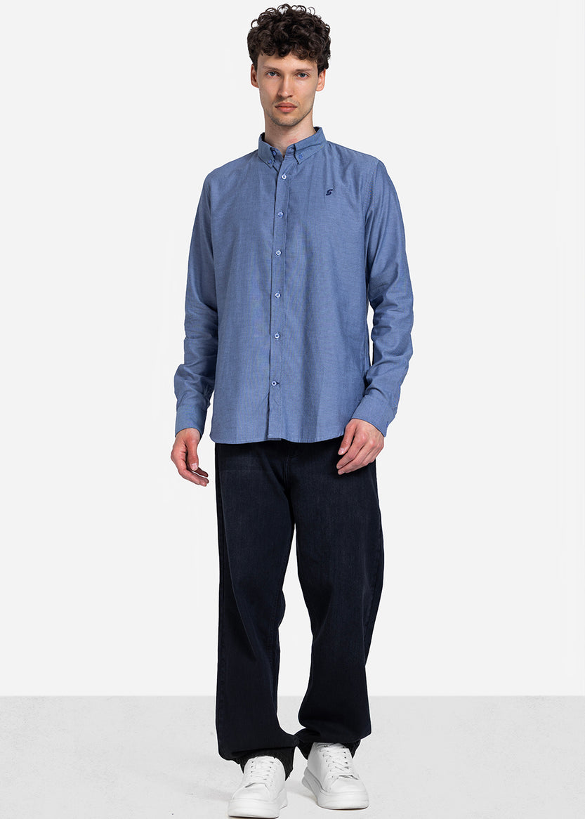 long sleeve shirt - Men - Plain