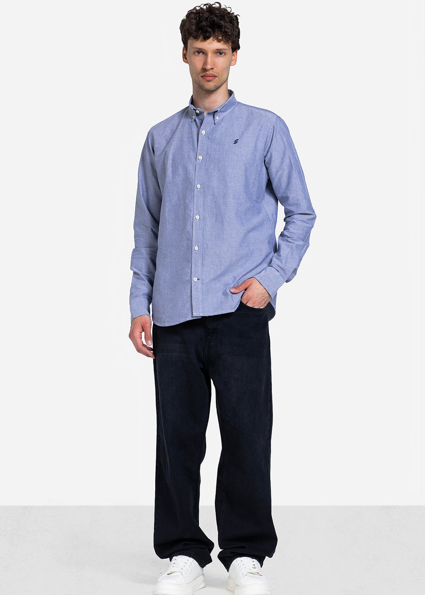 long sleeve shirt - Men - Plain