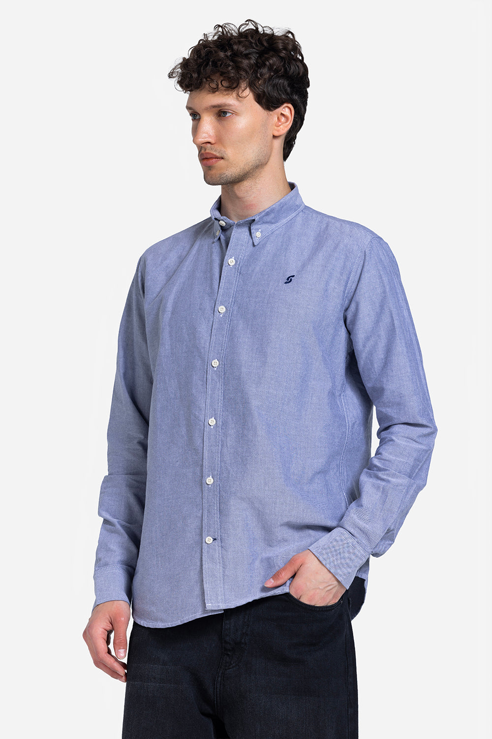 long sleeve shirt - Men - Plain