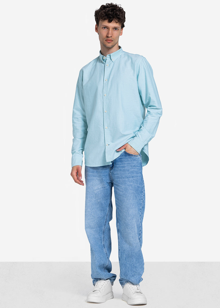 long sleeve shirt - Men - Plain