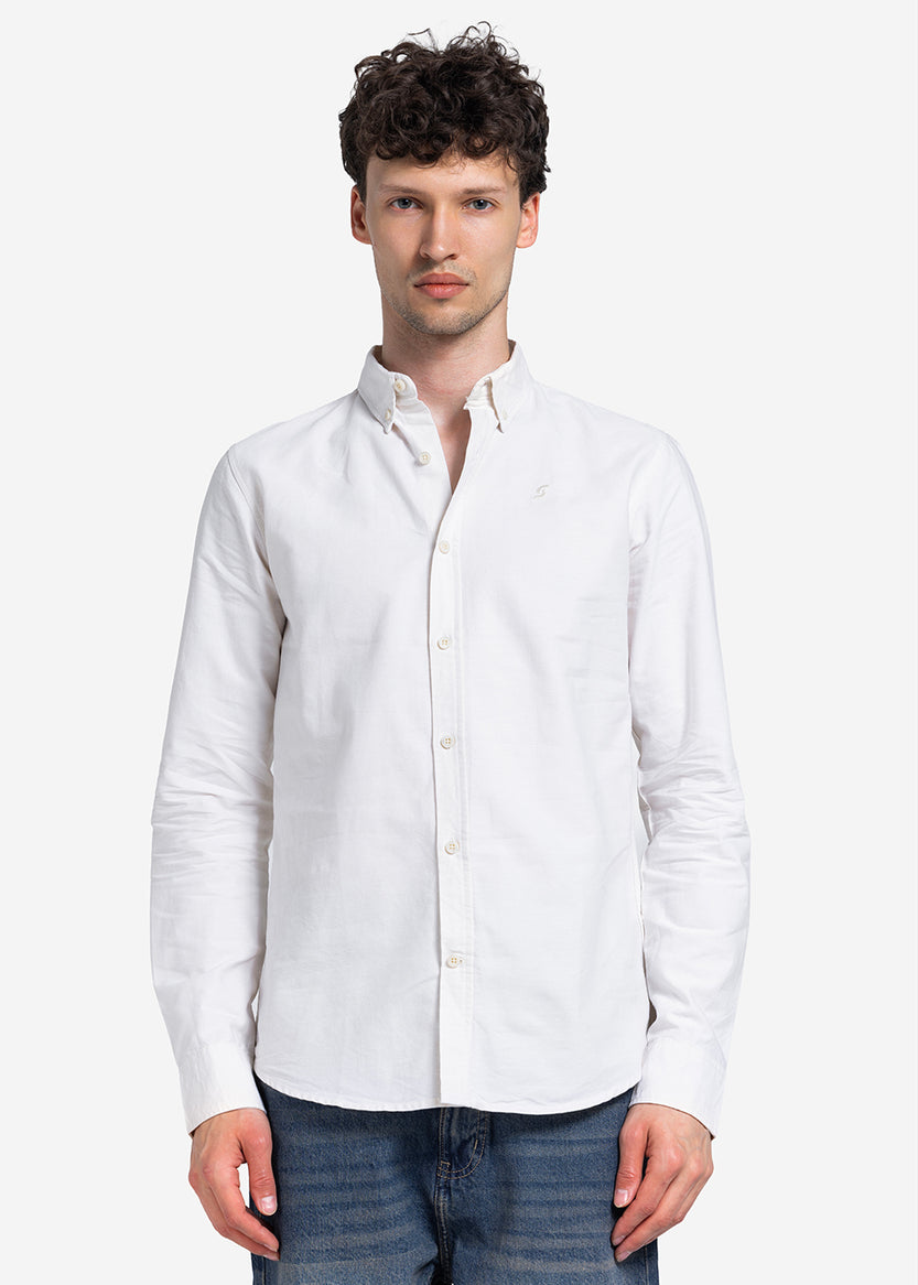 long sleeve shirt - Men - Plain