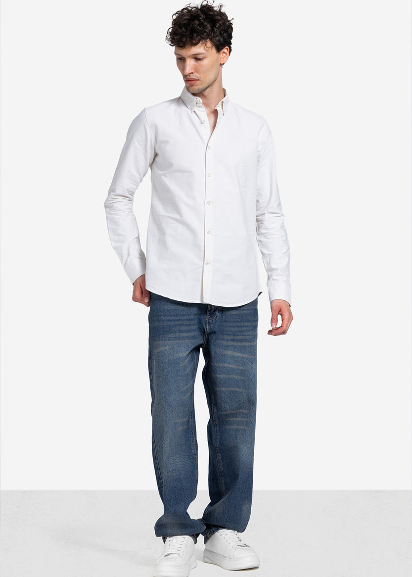 long sleeve shirt - Men - Plain