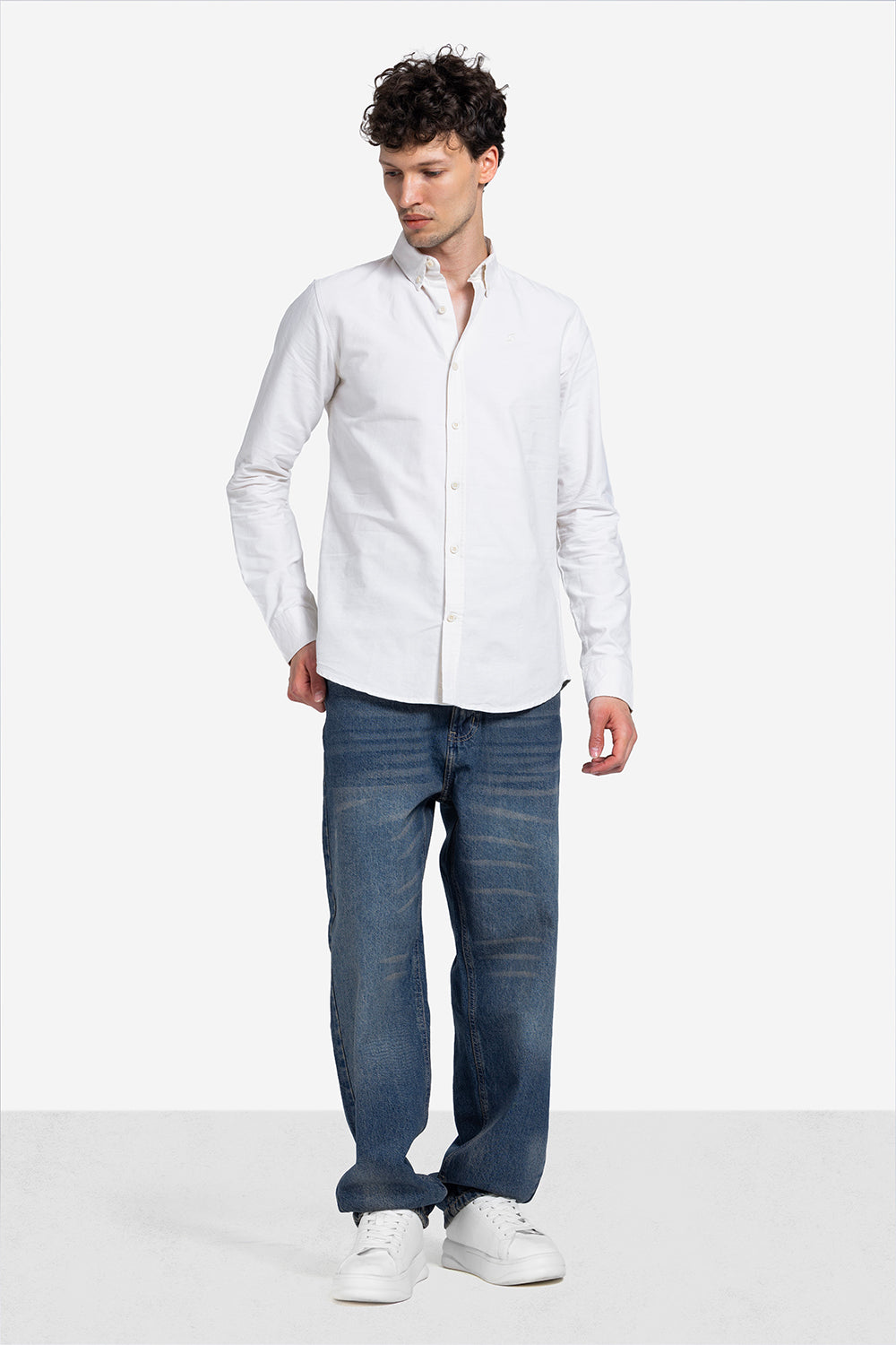 long sleeve shirt - Men - Plain