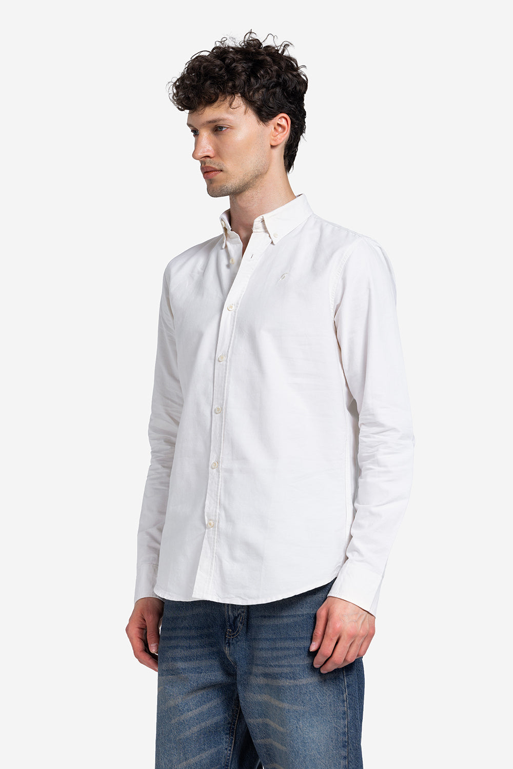 long sleeve shirt - Men - Plain
