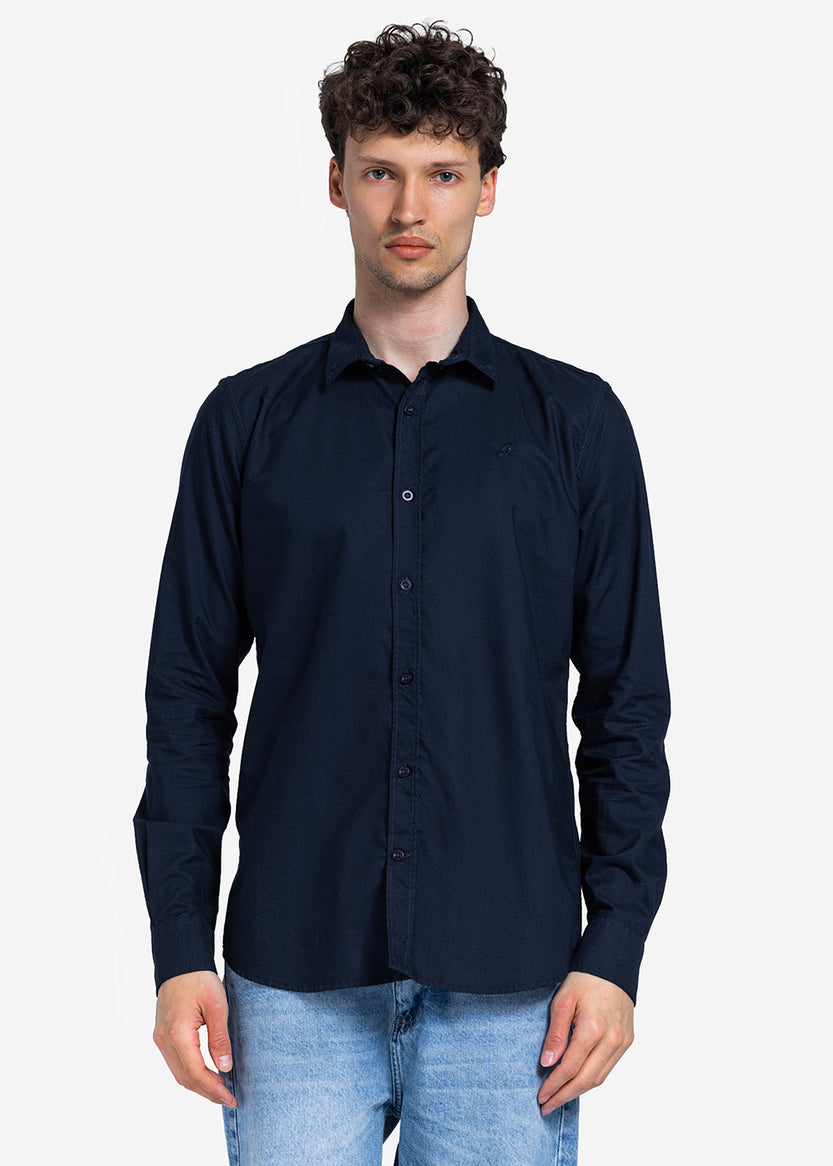 long sleeve shirt - Men - Plain