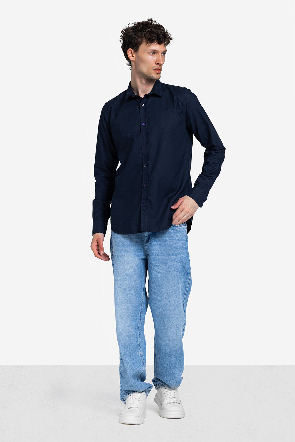 long sleeve shirt - Men - Plain