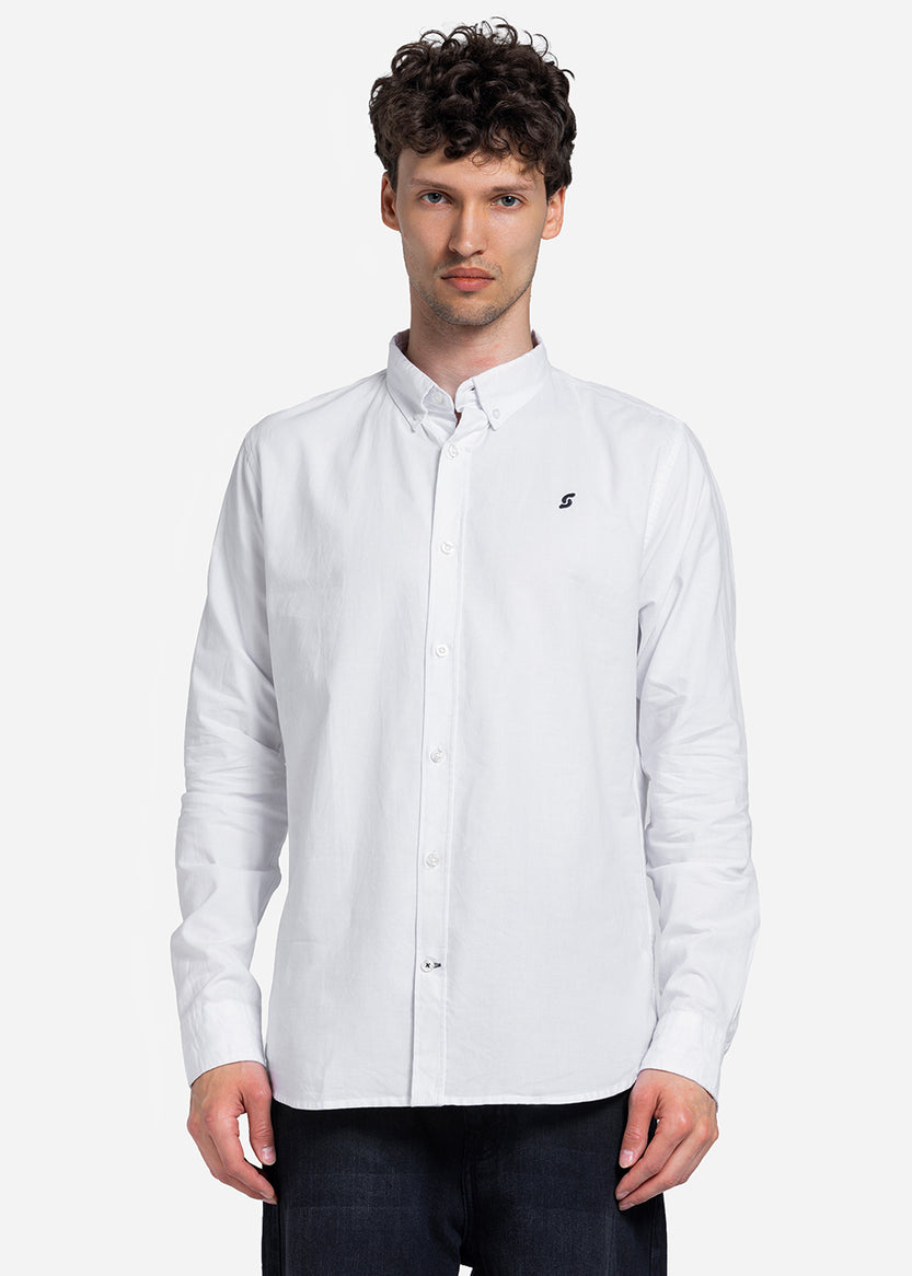 long sleeve shirt - Men - Plain