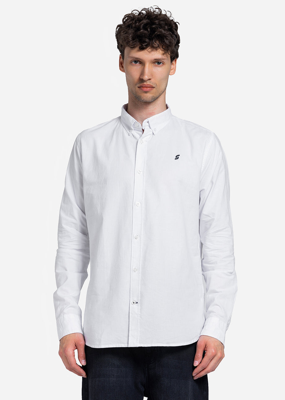 Long Sleeve Shirt - Men - Plain