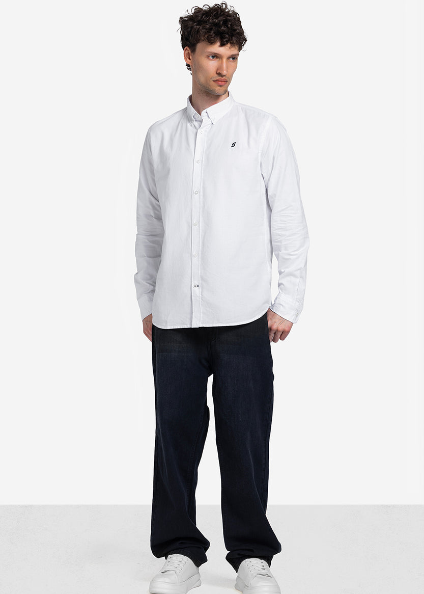 long sleeve shirt - Men - Plain