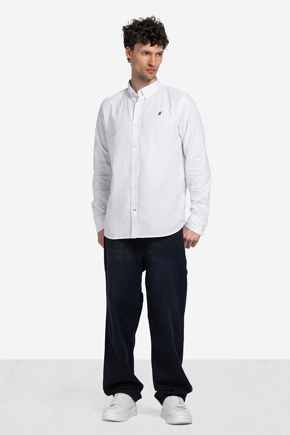 long sleeve shirt - Men - Plain