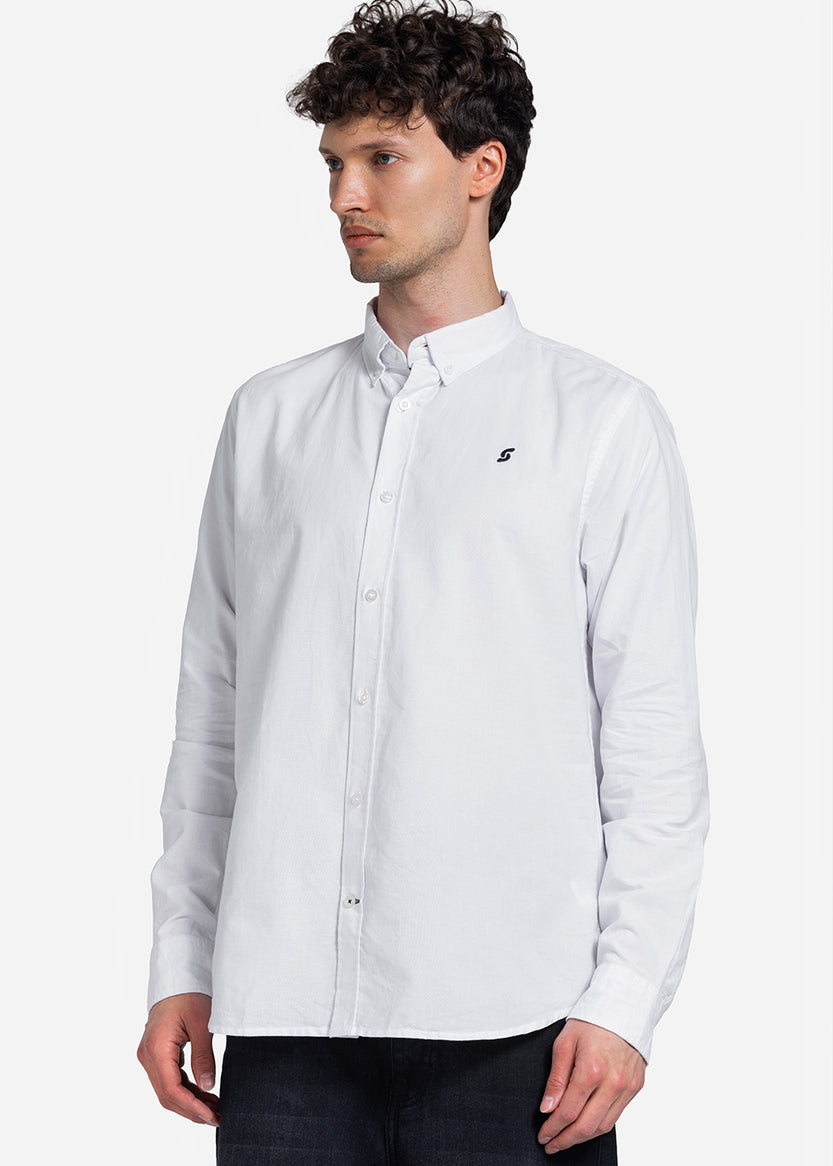 long sleeve shirt - Men - Plain