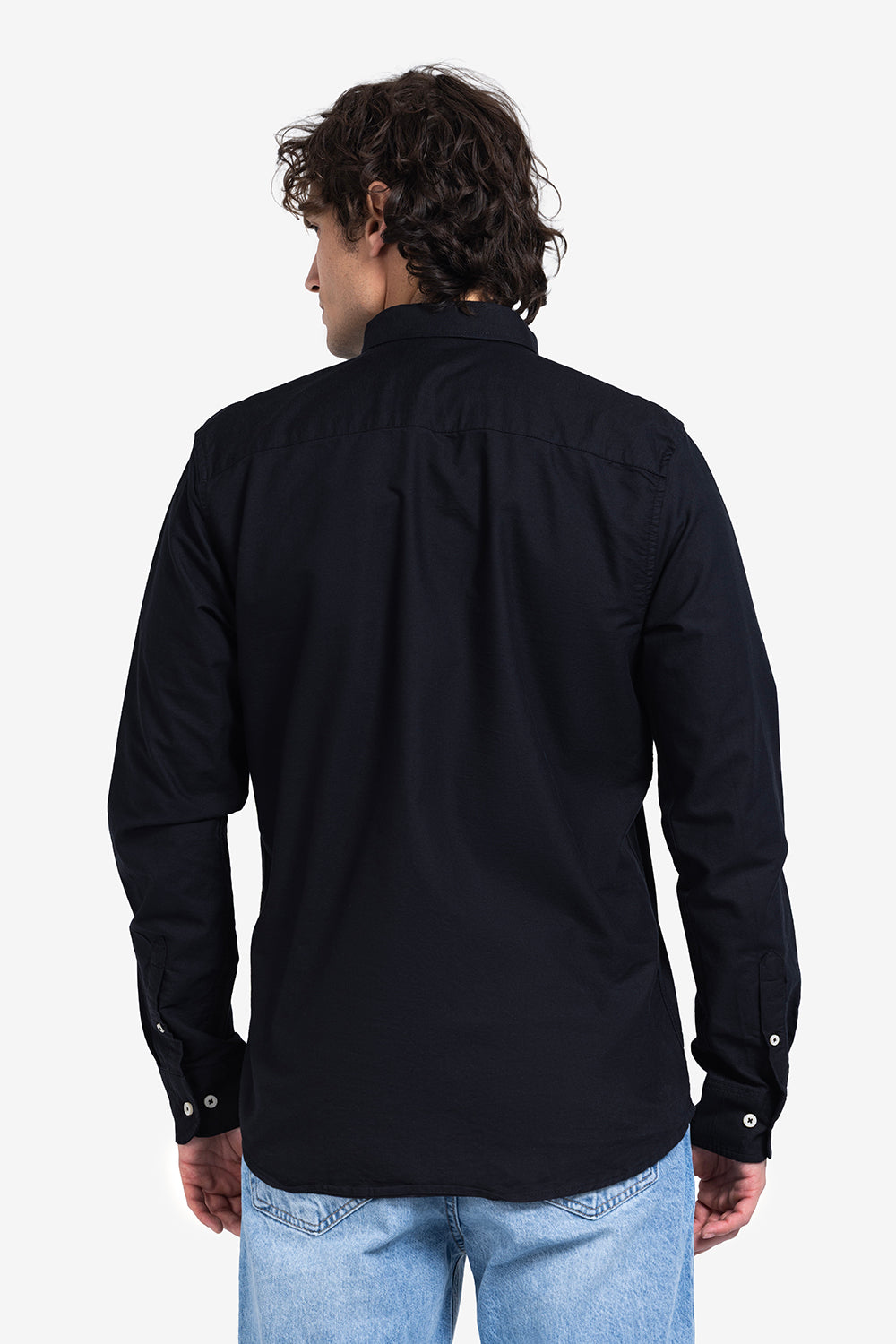 long sleeve shirt - Men - Plain