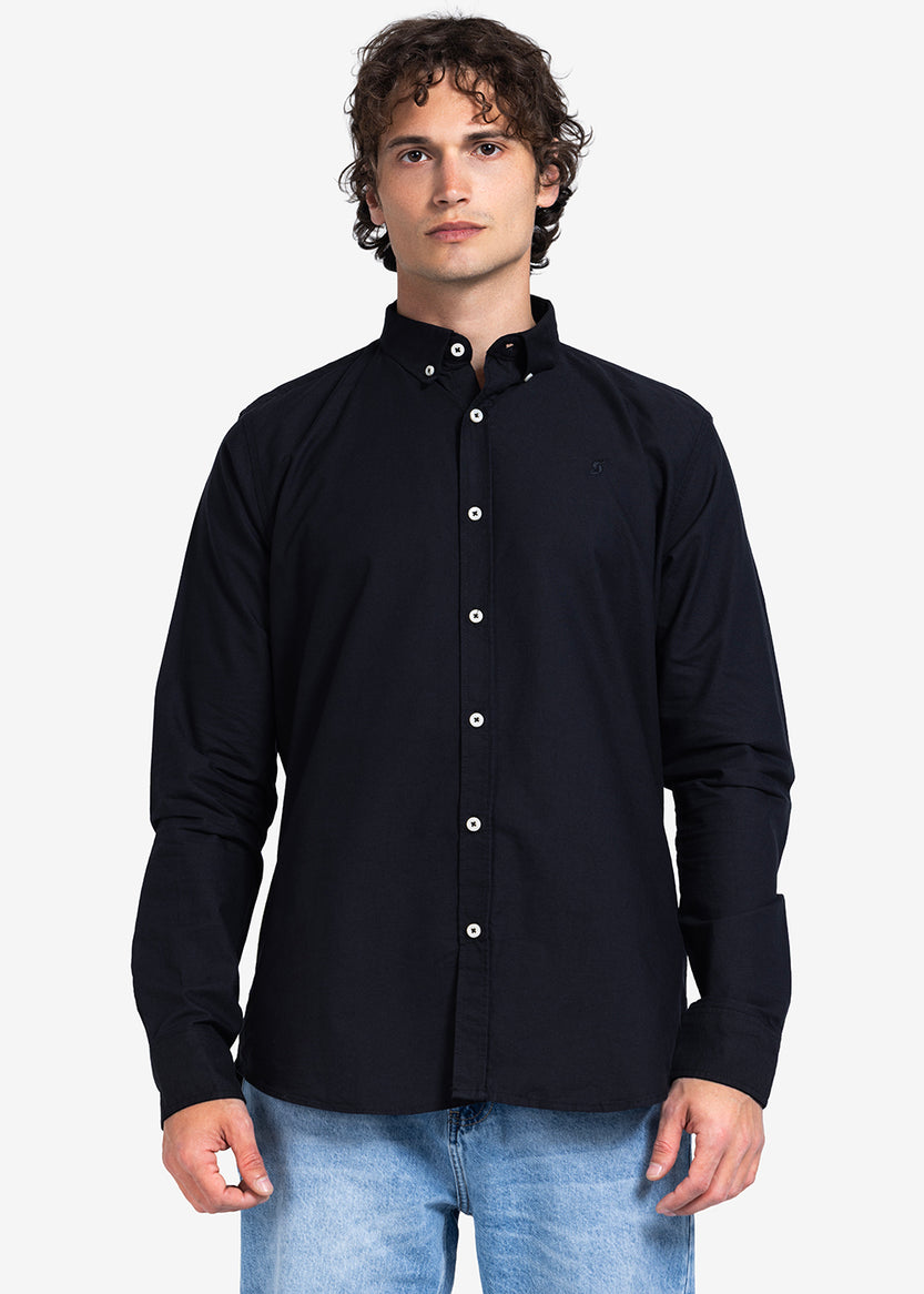 long sleeve shirt - Men - Plain