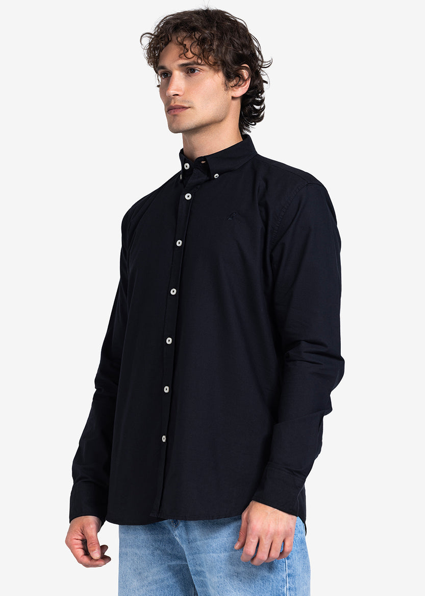 Long Sleeve Shirt - Men - Plain