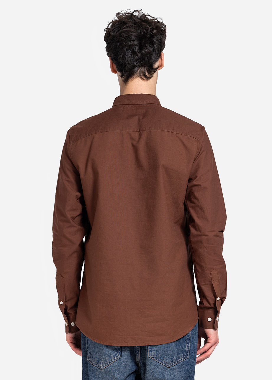 Long Sleeve Shirt - Men - Plain