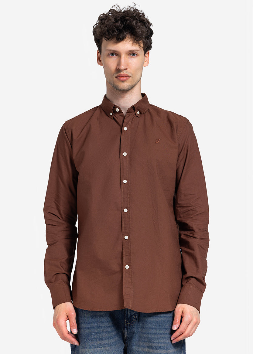 long sleeve shirt - Men - Plain