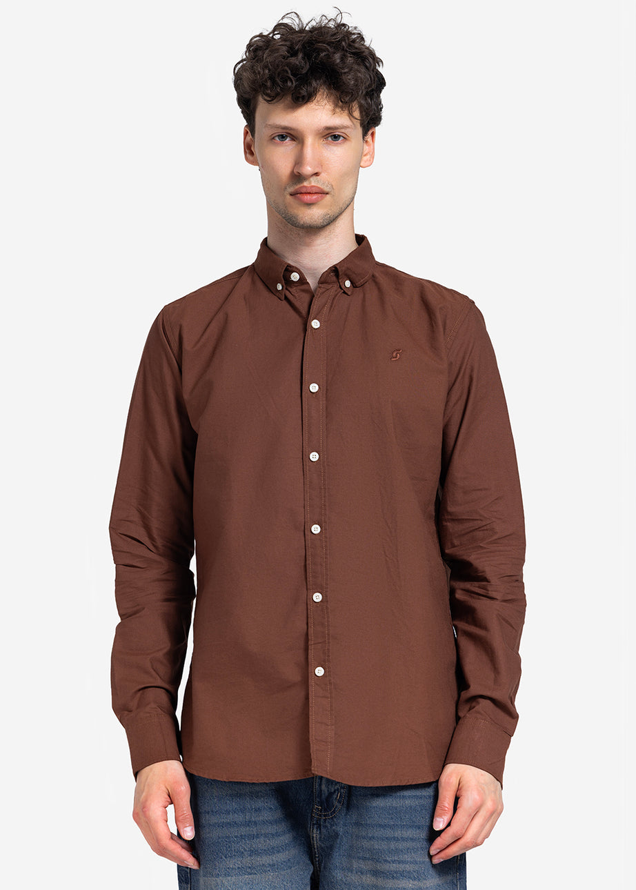 Long Sleeve Shirt - Men - Plain